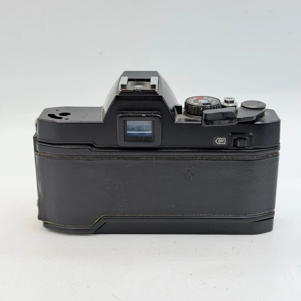 Konica Autoreflex TC 35mm SLR Film Camera Body Black Made in Japan Parts Repair